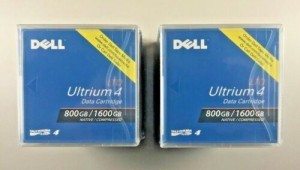 Dell LTO-4 Tape Cartridge (10 PACK) #YN156 Storage Data Tape 800GB / 1600GB -NEW