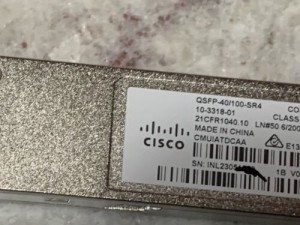 CISCO Original QSFP-40/100-SR4 transceiver module 10-3318-01 NO/Hologram