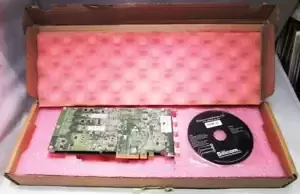 SILICOM PEG4BPFI-ROHS QUAD PORT FIBER (SX) GIGABIT BYPASS SERVER ADAPTER - NEW!