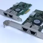 Lot of 2 Dell F169G Broadcom 5709 1Gbps PCIe Server Interface Card