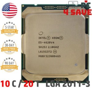 Intel Xeon E5-4620 V4 SR2SJ 2.10GHz 10-Core 25M LGA-2011-3 Server Processor 105W