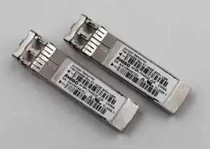 Lot of 2 Juniper 10GE SFP+ USR 740-030658 Avago Transceiver P/N: AFBR-704SDZ-JU4