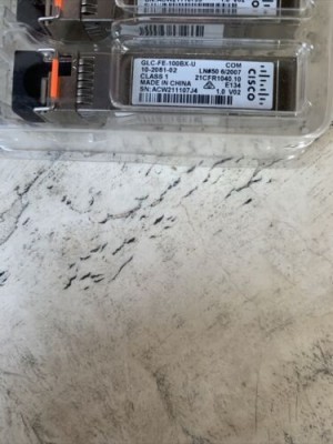 Genuine Cisco GLC-FE-100BX-U 100BASE-BX2-U Transceiver - SFP Module 10-2081-01