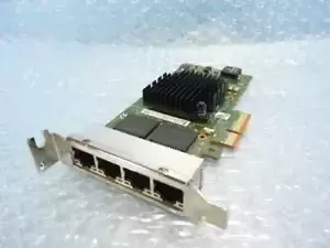 1OHM    Intel Ethernet Server Adapter I350 T4 Quad Port Gigabit 80mm         F