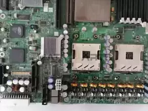 1pc Used Intel SE7520JR2 Server Motherboard With SCSI D2 Array