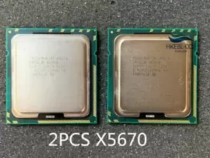 *MATCHED PAIR* INTEL XEON X5670 Six Core 2.933GHz LGA1366 CPU Processor SLBV7
