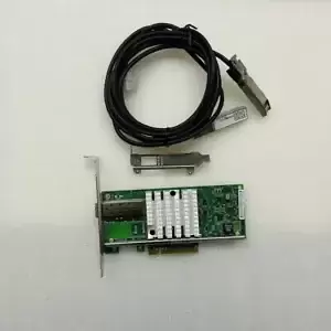 Intel X520-DA1 10 Gigabit 10Gbps PCI-E E10G42BTDA Server Network Card +SFP Cable