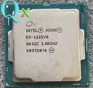 Intel Xeon E3-1225 v6  LGA1151 CPU Processor Quad-Core 3.30GHz 8MB L3 Cache