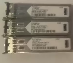 QTY(3) DS-SFP-FC-2G-SW Cisco 2Gbps Fibre Channel SFP LC Transceiver 10-1821-01