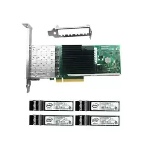 Intel 10Gbps PCI-e(3.0) x8 X710-DA4 Ethernet Server Adapter & Intel 850nm Module