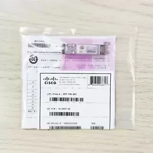 Cisco w/ Green Hologram SFP-10G-ER 10G SFP+ ER 1550nm 40km LC SMF