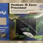 NEW Intel Pentium III Xeon 667MHz/256KB Cache, BX80526KZ667256SL3ST, NIB NOS