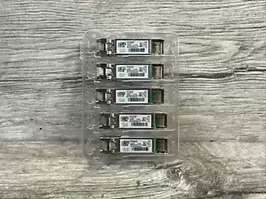 Lot 5 Cisco SFP-10G-SR Transceiver USED with Holograms L67