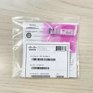 Cisco w/ Green Hologram SFP-10G-BXU-I 10GBASE-BX-U BiDi SFP+ Transceiver Module