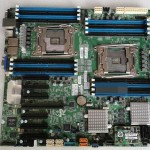 1pc used Supermicro X10DRH-CT server motherboard 3108