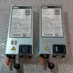 Lot Of 2 Dell 5NF18 Poweredge 80 Plus Platinum 750W Server Power Supply D750E-S1