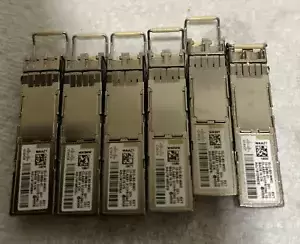 Lot Of(6) Genuine Cisco GLC-SX-MMD 10-2626-01 1000BASE-SX SFP 850nm Transceiver
