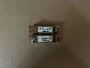 LOT 2 CISCO FET-10G 10-2566-02 10GB FABRIC EXTENDER SFP+ TRANSCEIVER J6-2(6)