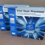 NEW  PAIR 2005 INTEL XEON PROCESSOR 3.06 GHZ DUAL 604-PIN MICRO-PGA SL6VP