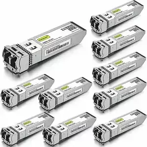 Cisco SFP-10G-SR lot of 10 Compatible Transceiver 10G SFP+ 10GBase-SR MMF 300m