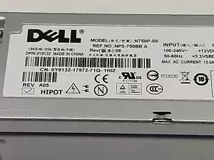 Dell PowerEdge 2950 750w Power Supply 0JU081 N750P-S0 0Y8132
