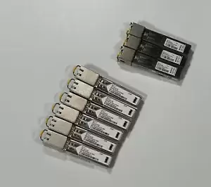Lot of 9 Cisco GLC-T 30-1410-02 RJ-45 SFP Transceiver Modules NEW Open Box