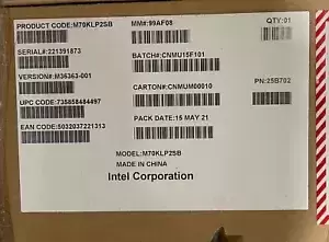 Intel M70KLP2SB Server Board 2U Rack 250 W Socket P+ NEW BOARD ONLY_NO ACC