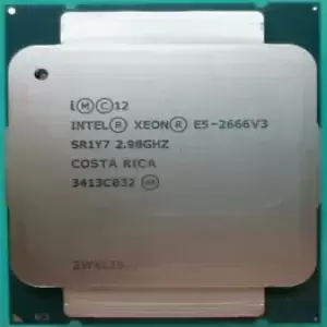 Intel Xeon E5 2666 V3 SR1Y7 2.9Ghz 10 Core 135W Socket LGA 2011-3 CPU Processor