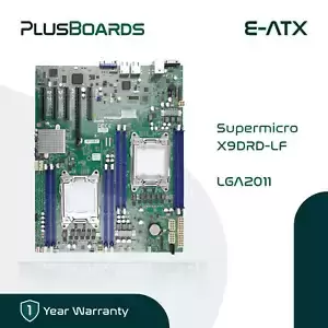 Supermicro X9DRD-LF E-ATX LGA 2011 Server Motherboard with IO Shield