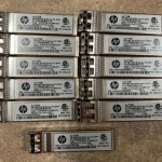 11 GENUINE HP 8GB B-SERIES SFP+ AJ716B FTLF8528P3BNV-H2 TRANSCEIVERS    A4-16