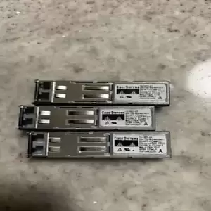 Genuine Cisco 10-1821-01 DS-SFP-FC-2G-SW 850nm 1/2 Gbps FC Transceiver “lot Of 3