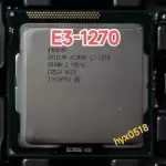 Intel Xeon E3-1270 CPU Quad Core 3.4GHz 8M 80W SR00N LGA 1155 Processor Tested