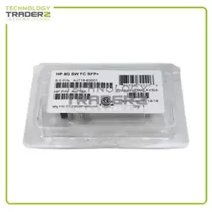 LOT 2 AJ718A HP 8G Short Wave FC SFP+ Transceiver AJ718-63001 **New Bulk**