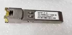 453154-B21 HPE Compatible 1000BASE-T  2B SFP-T-C RJ-45 1G 100m Transceiver RJ45