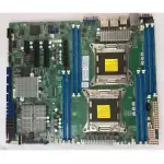For Supermicro X9DRL-7F Server Motherboard Intel C602J Chipset LGA 2011 ATX