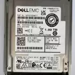 1WHT1 DELL EMC KIOXIA KPM6WRUG1T92  1.92TB SAS 12gbps 2.5in SED SSD 01WHT1