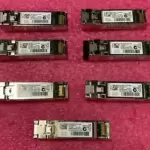 Lot of 7 Cisco DS-SFP-FC16G-SW 10-2666-01 850nm 16G SFP Transceiver Module