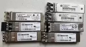 Lot of 7 HP 455885-001 Transceivers