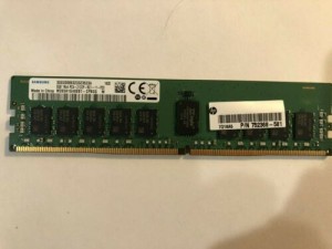 1x 8gb Samsung 8gb M393A1G40EB1-CPB3Q 1Rx4 PC4-2133P DDR4 Server RAM HP-581