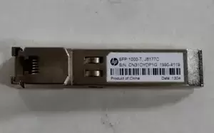 HP J8177A 1-Port 1000Base-T SFP Transceiver Module