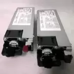 Lot of 2 HPE 866729-001 500W 80Plus Platinum PSU For DL360 Gen10 Server