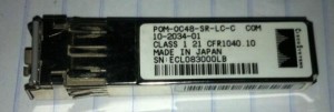 Cisco Genuine POM-OC48-SR-LC-C 10-2034-01 OC-48c/STM-16c SFP Transceiver Module
