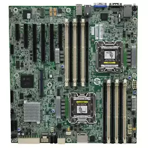 HP ML350E Gen8 Motherboard E-ATX Dual Server Intel LGA1356 DDR4 VGA 641805-002