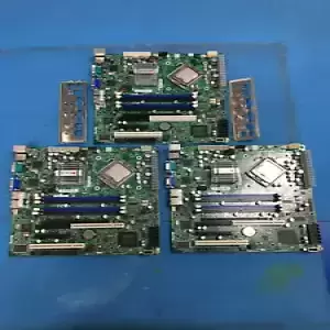 Lot of 3 Supermicro X7SBL-LN2 Intel server motherboards