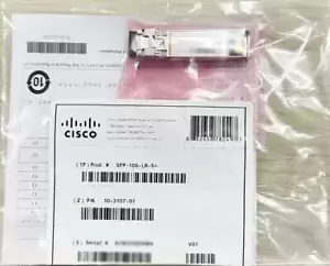 New Module Cisco SFP-10G-LR-S 10GBASE-LR SFP+ 1310nm 10km DOM Transceiver