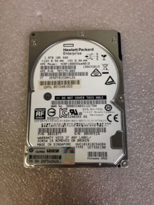 HP HUC101818CS4204 HPE 787175-005, 810873-001, 0B31877 SAS 1.8TB 2.5" Hard Drive