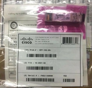 New Sealed cisco SFP-10G-ER 10GBASE-ER 1550nm 40KM SFP+ TRANSCEIVER Module