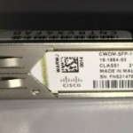 Cisco Transceiver CWDM-SPE-1490 Class 1 Laser 10-1884-03