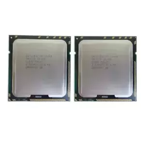 2x Intel XEON X5680 3.33 GHz 12MB SLBV5 6 Core 6.40GT/s LGA1366 Matched Pair CPU