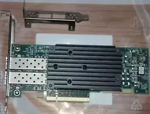 Solarflare Flareon Ultra 8000 SFN8522-PLUS 2-Port 10GbE NIC Both Brkts TESTED!